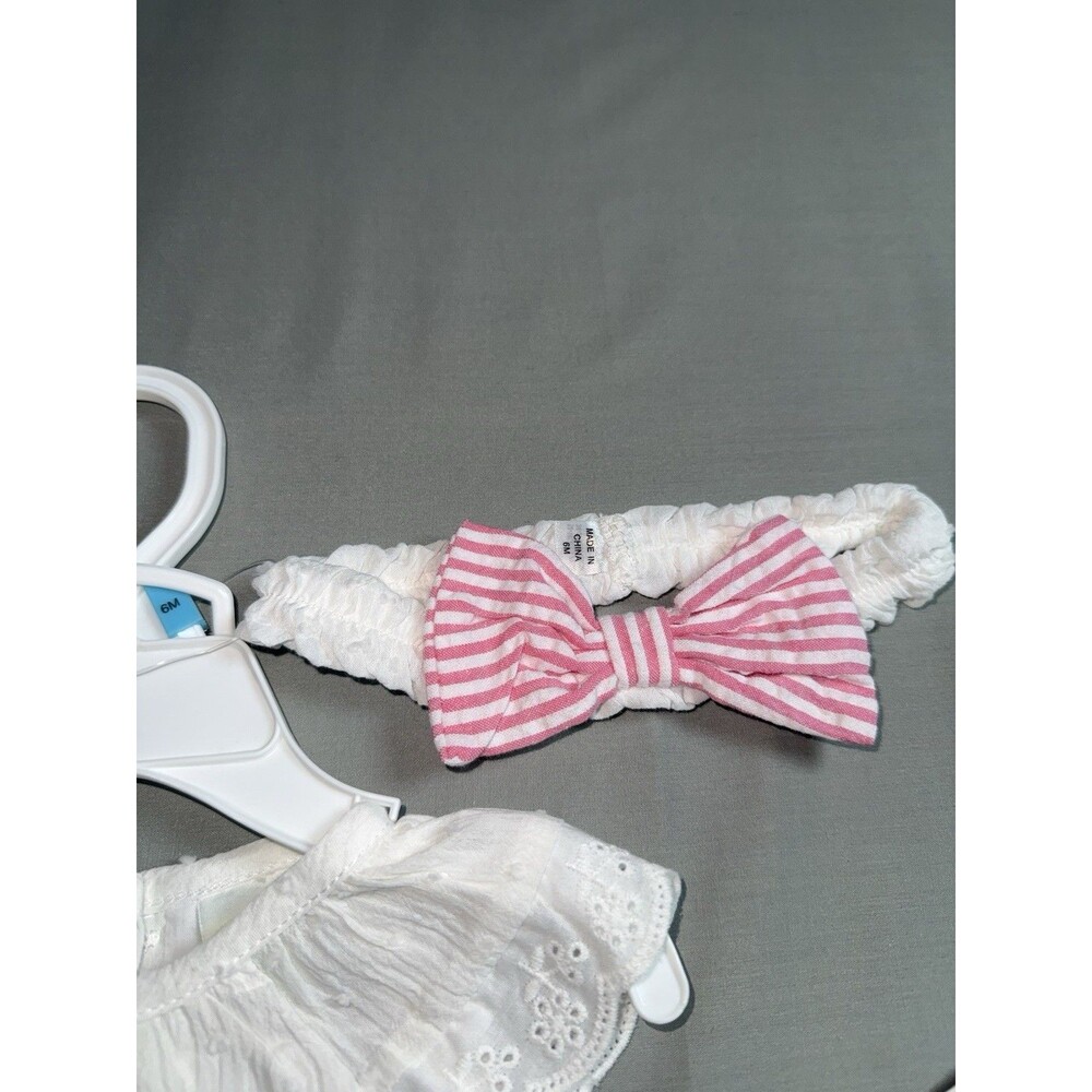 NWT Little me Babygirl Strawberry Set Size 6 Months - Picture 3 of 6